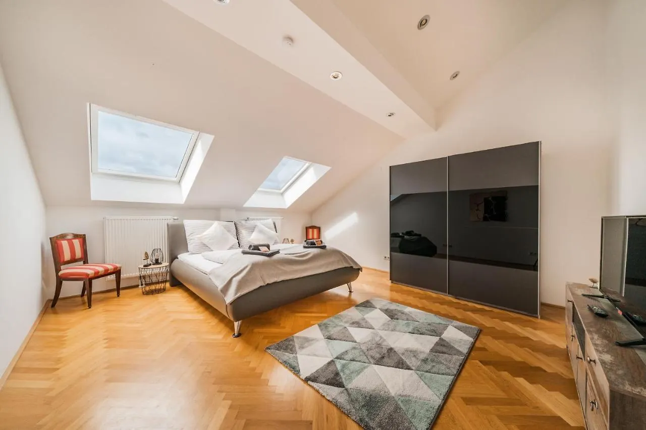Penthouse Apartment - Sauna - Terrasse - Kamin - Ac Wien